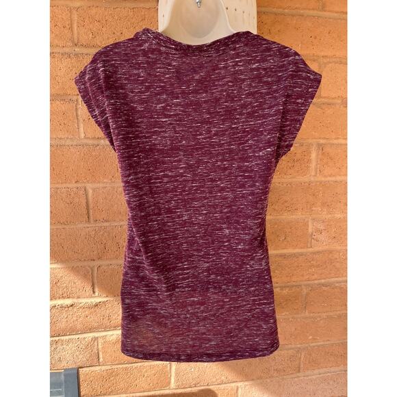 ASU Sun Devils Sleeveless T Shirt Maroon Gold Juniors M Arizona State Pitchfork - Picture 7 of 7